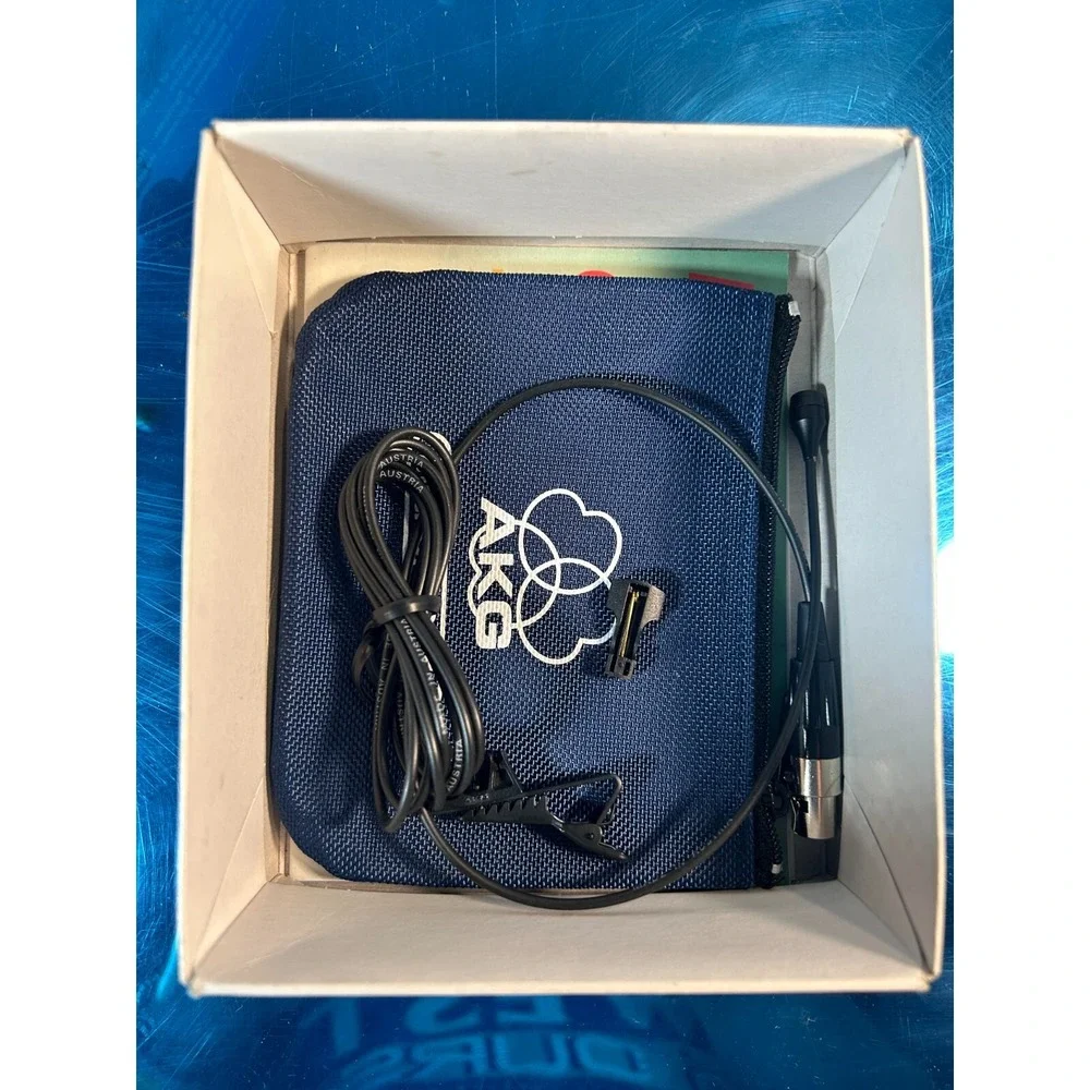 AKG Black High-Performance Cardioid Condenser Microphone with Capsule Rugged‎